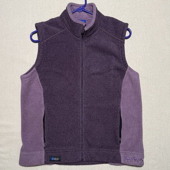Irideon Jackets & Blazers - Irideon Riding Wear Fleece Equestrian Vest Women's Size Large Purple Made In USA